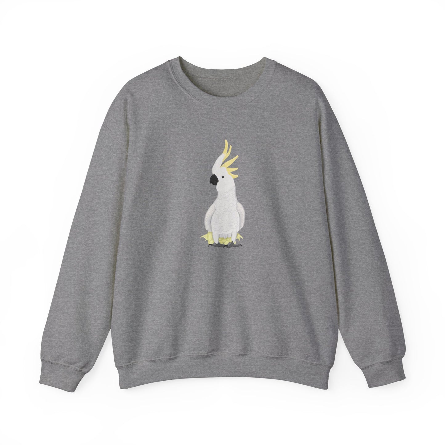 Cockatoo Bird Watcher Biologist Crewneck Sweatshirt – Crew neck,