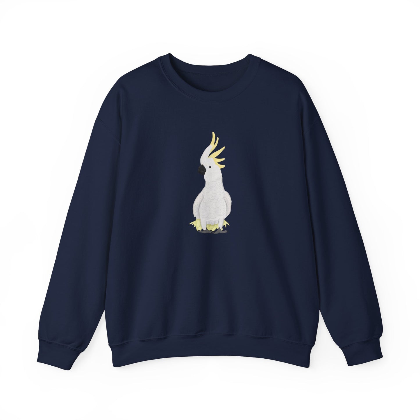 Cockatoo Sweatshirt – Crew neck and DTG style
