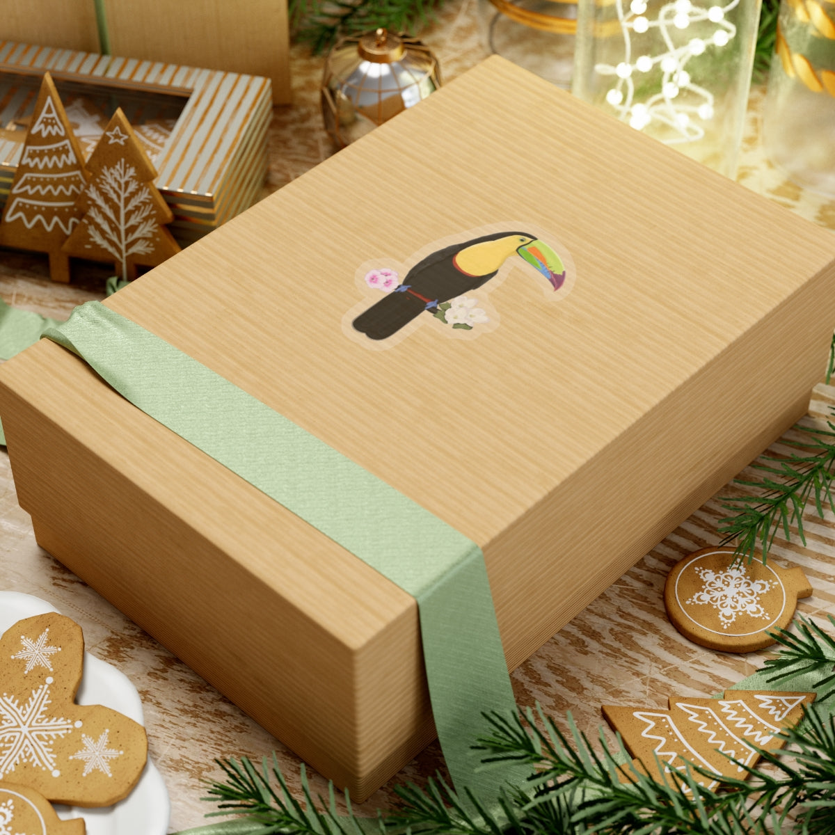 Keel-Billed Toucan Bird Sticker