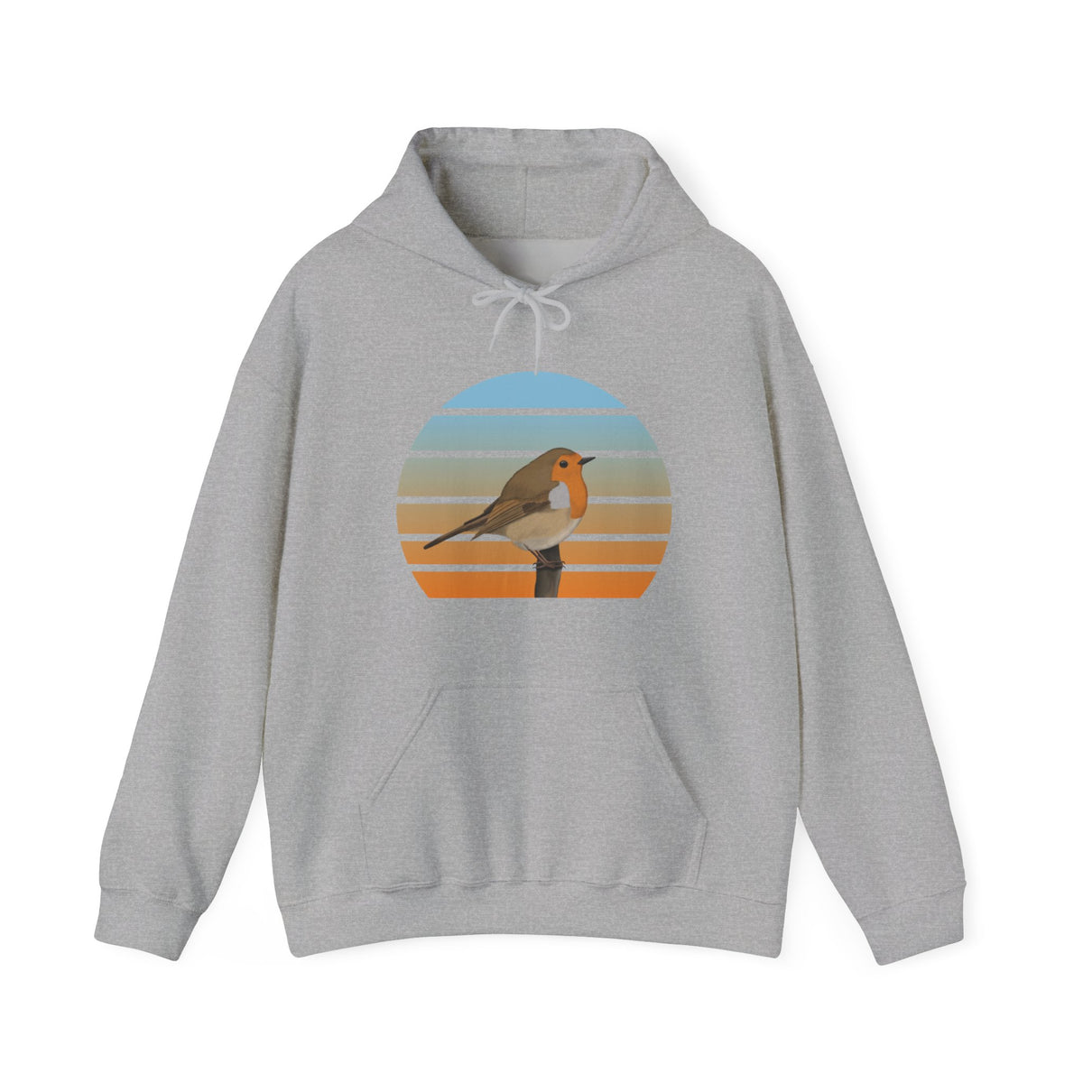 Robin Hoodie – bird and DTG style