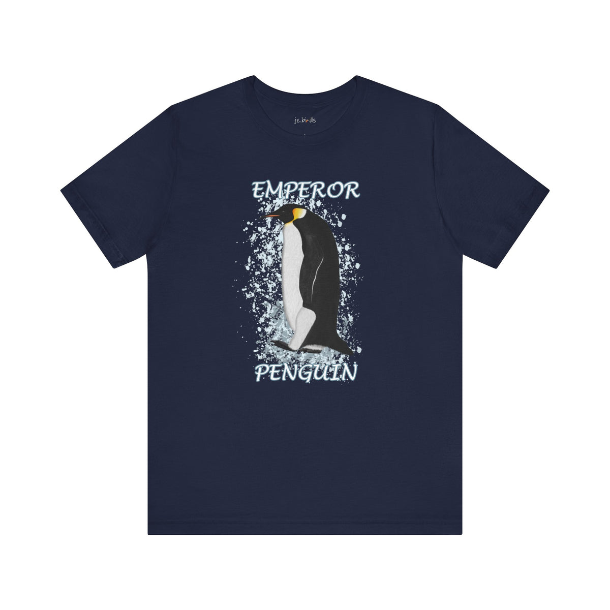 Emperor Penguin Birding & Birdwatching Bird T-Shirt – Cotton and Crew neck style