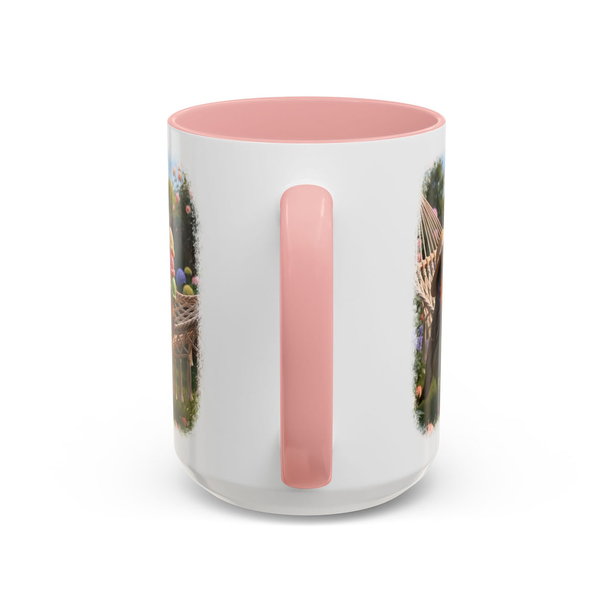 Robin Rosi Ice Cream Garden Premium Mug for Bird Lovers