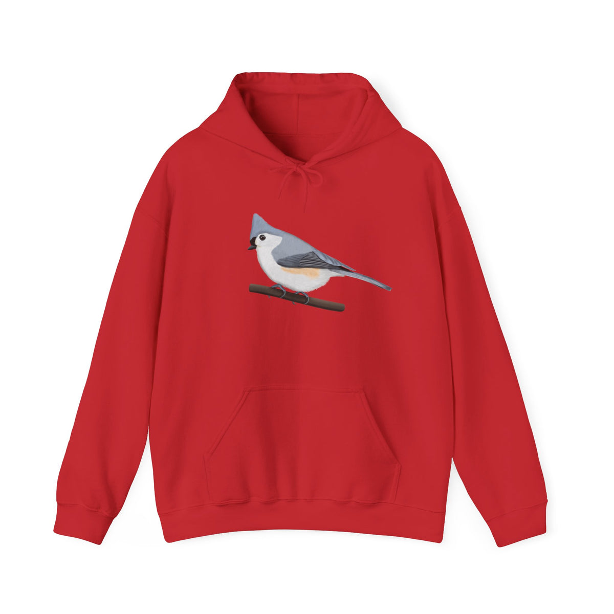 Tufted Titmouse Hoodie – DTG, Hoodies