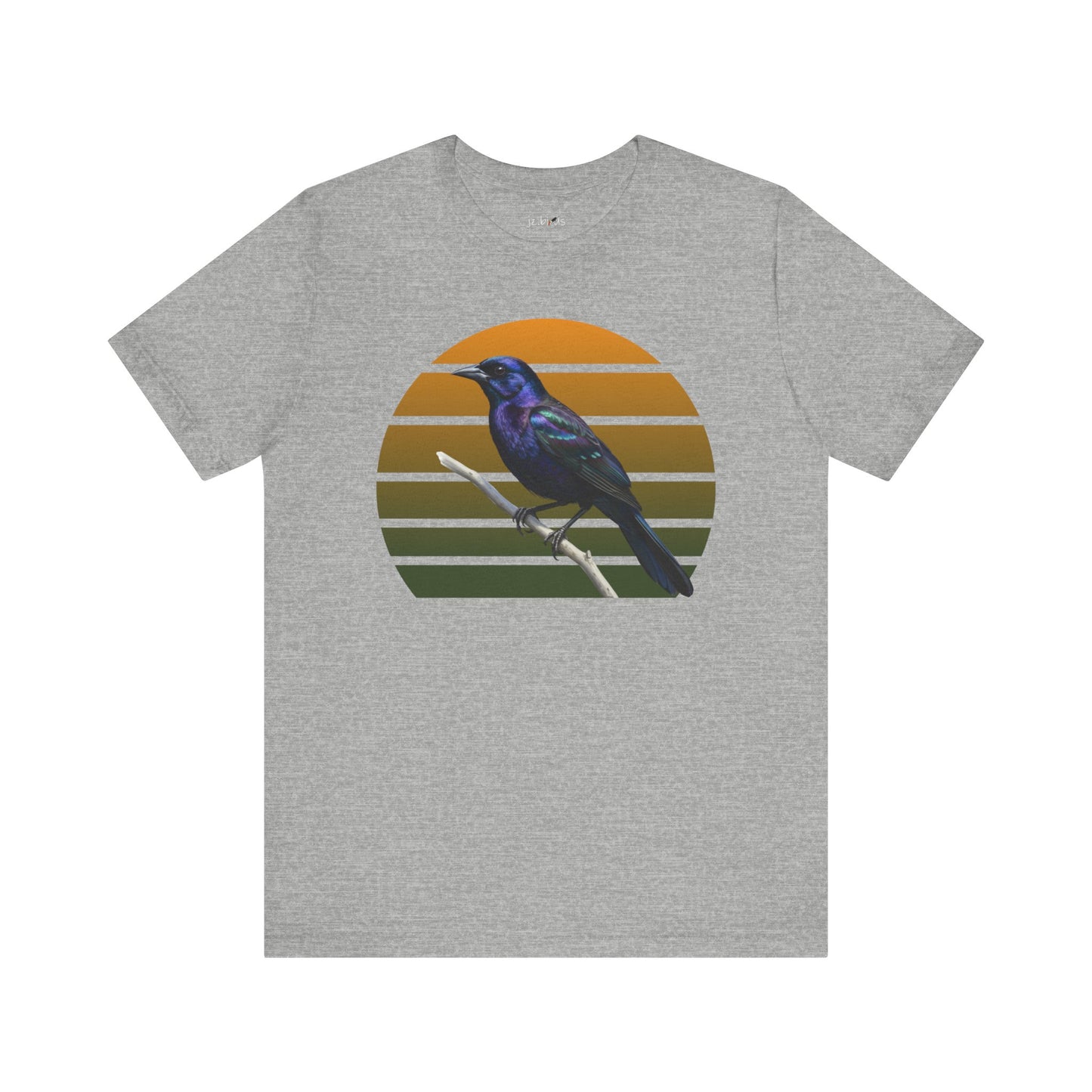 Grackle T-Shirt | Unisex Retail Fit Bird Lover Tee | Wildlife Birder Gift