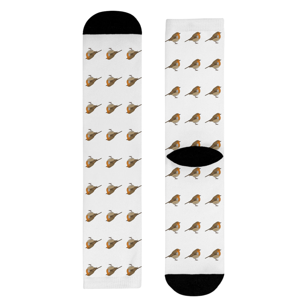 Rotkehlchen Socken – Accessories und All Over Print Stil