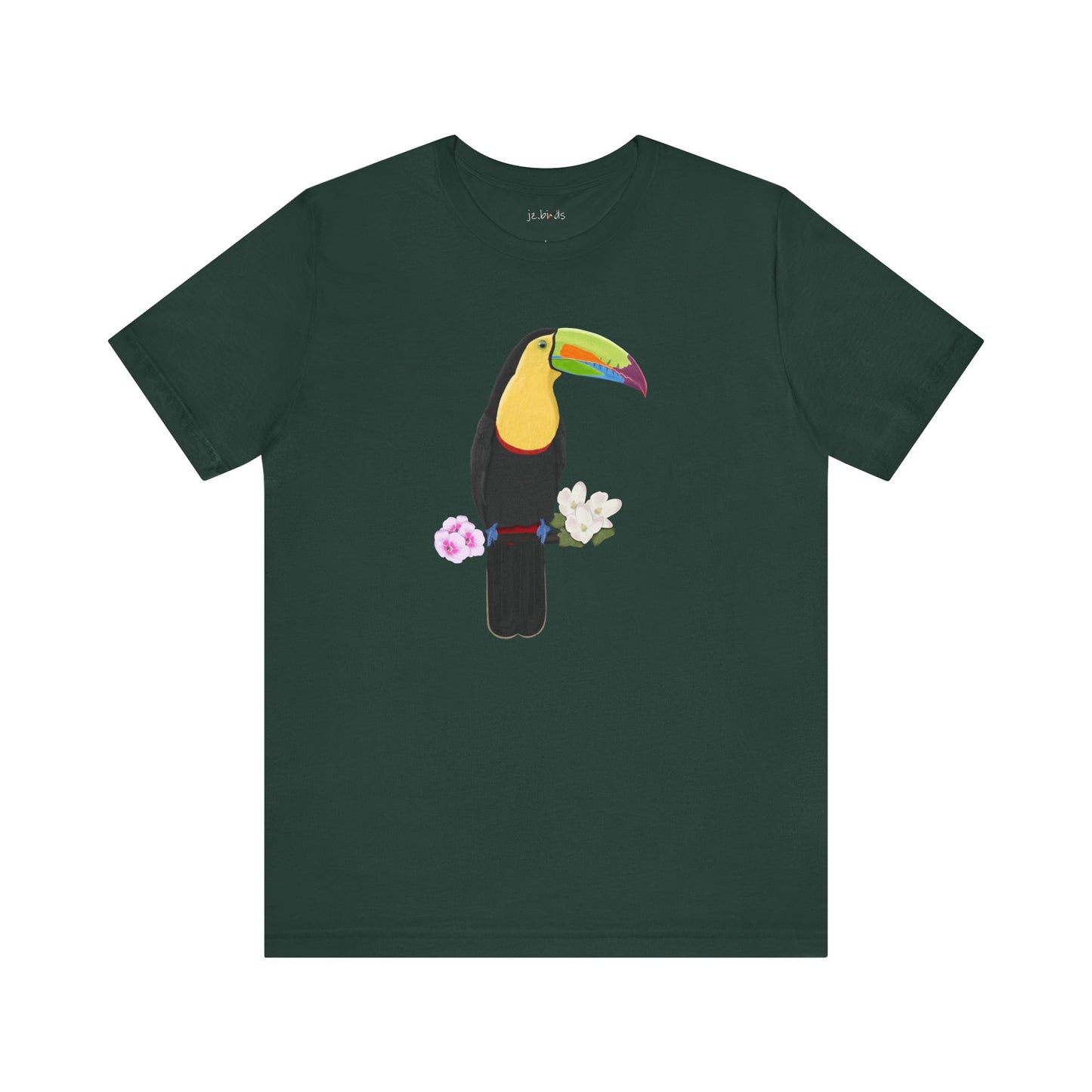 Keel-Billed Toucan Birdwatcher Bird T-Shirt