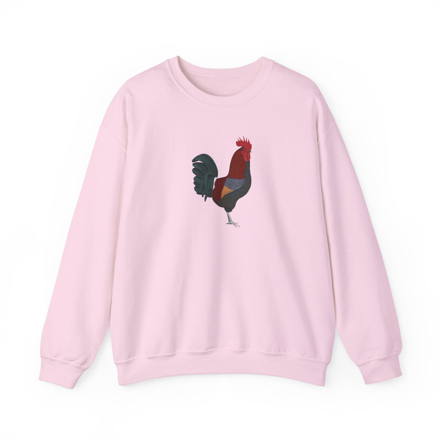 Rooster Bird Watcher Biologist Crewneck Sweatshirt