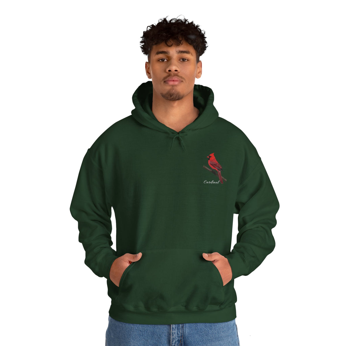 Cardinal Birding Birdwatching Bird Hoodie