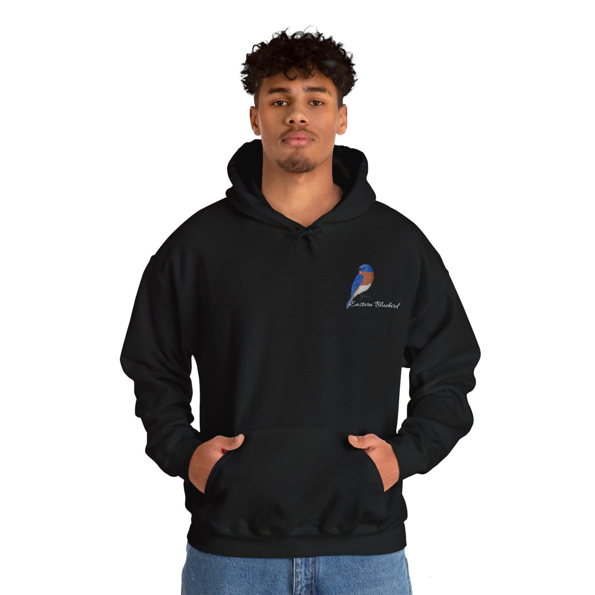 Eastern Bluebird Birding Birdwatching Bird Hoodie