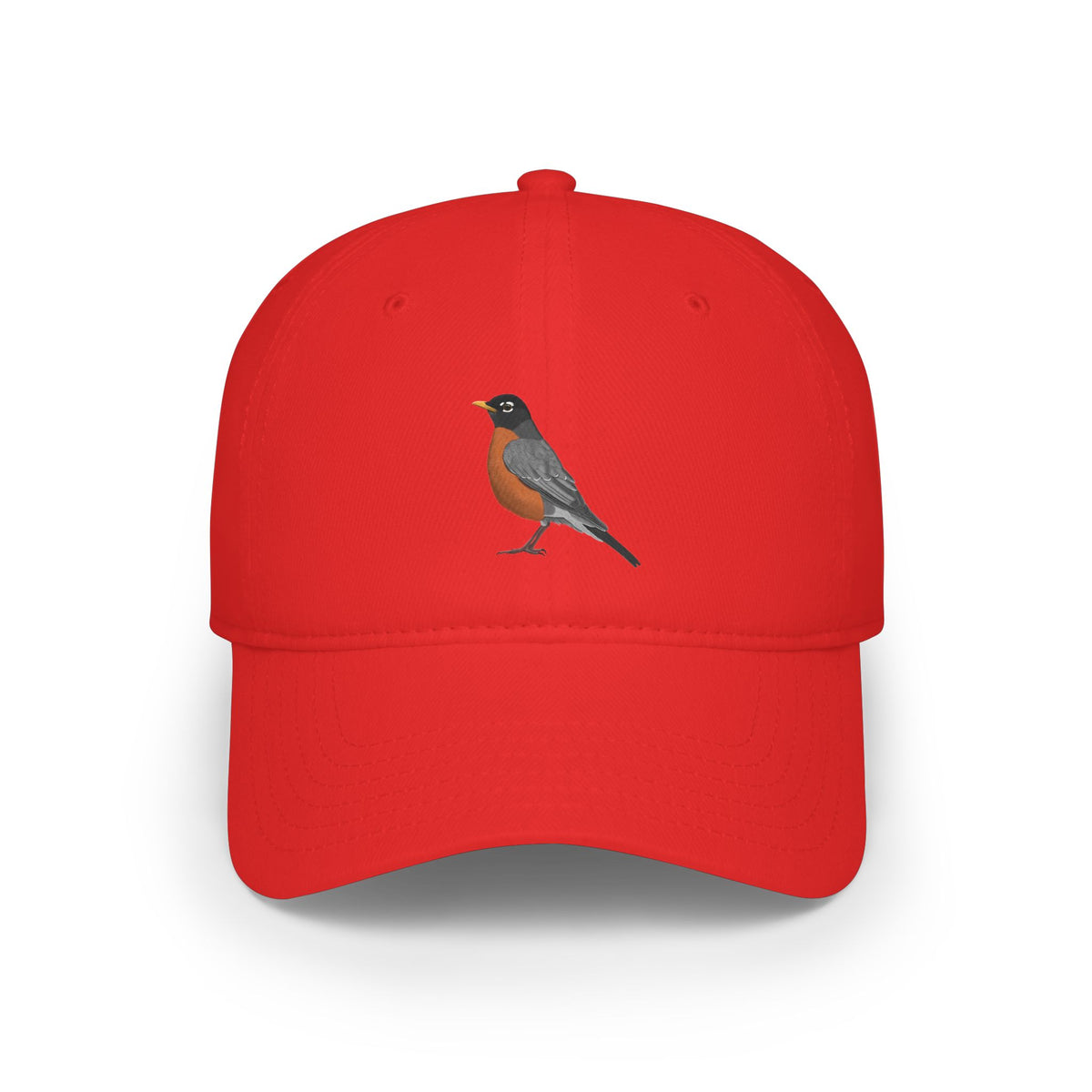 American Robin Hat – Red, One size, Twill