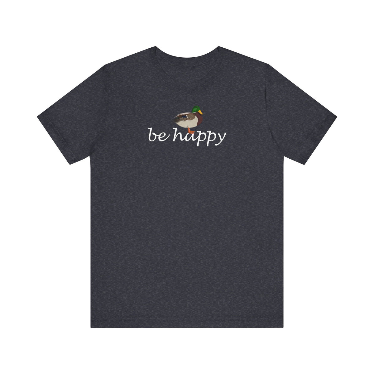 Ente Be Happy T-Shirt – bird graphic tee, watching gear