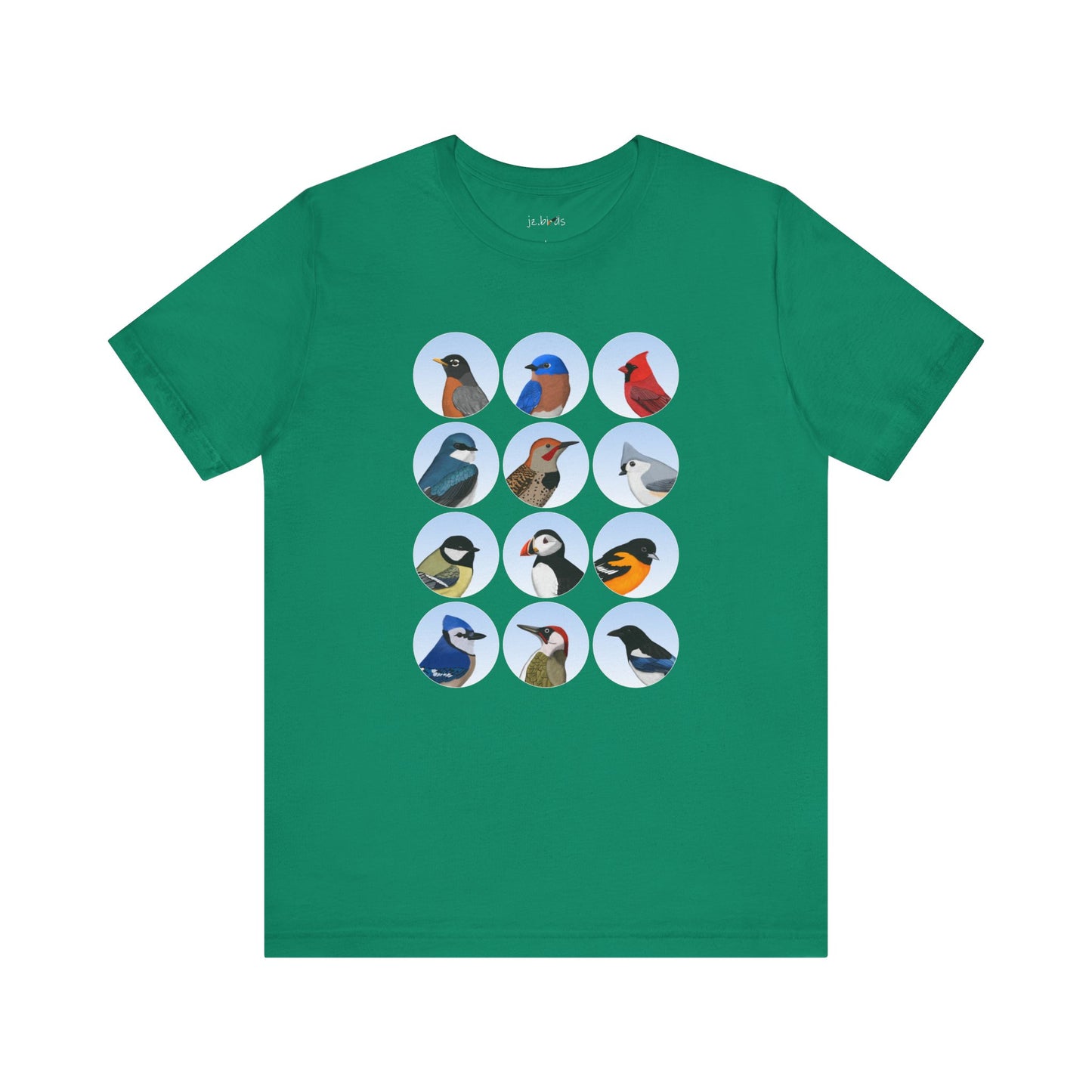 Birds T-Shirt Bluebird Cardinal Blue Jay Robin Bird Watcher Bird Lover