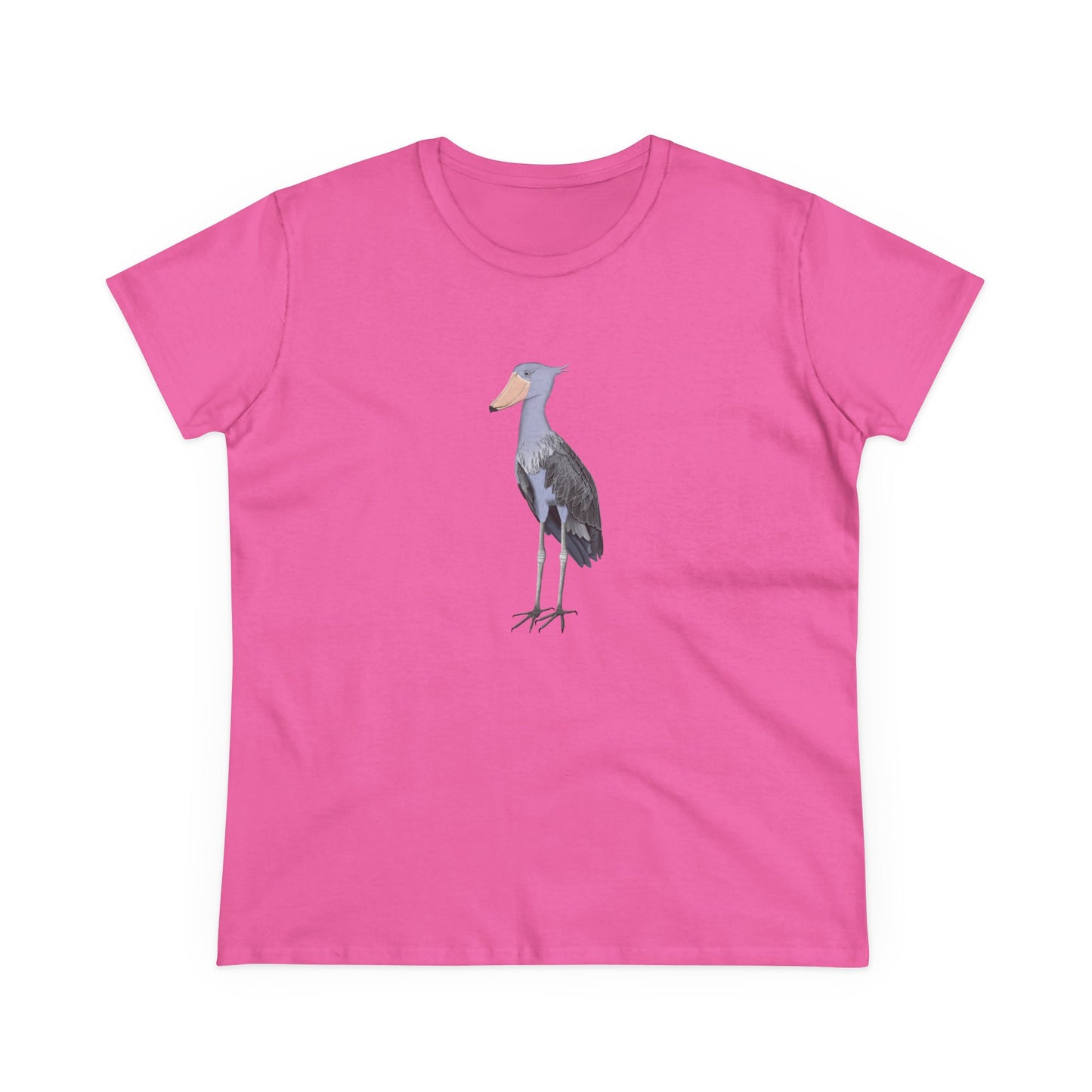 Shoebill Bird Design for Birdwatchers and Bird Lovers Women's T-Shirt