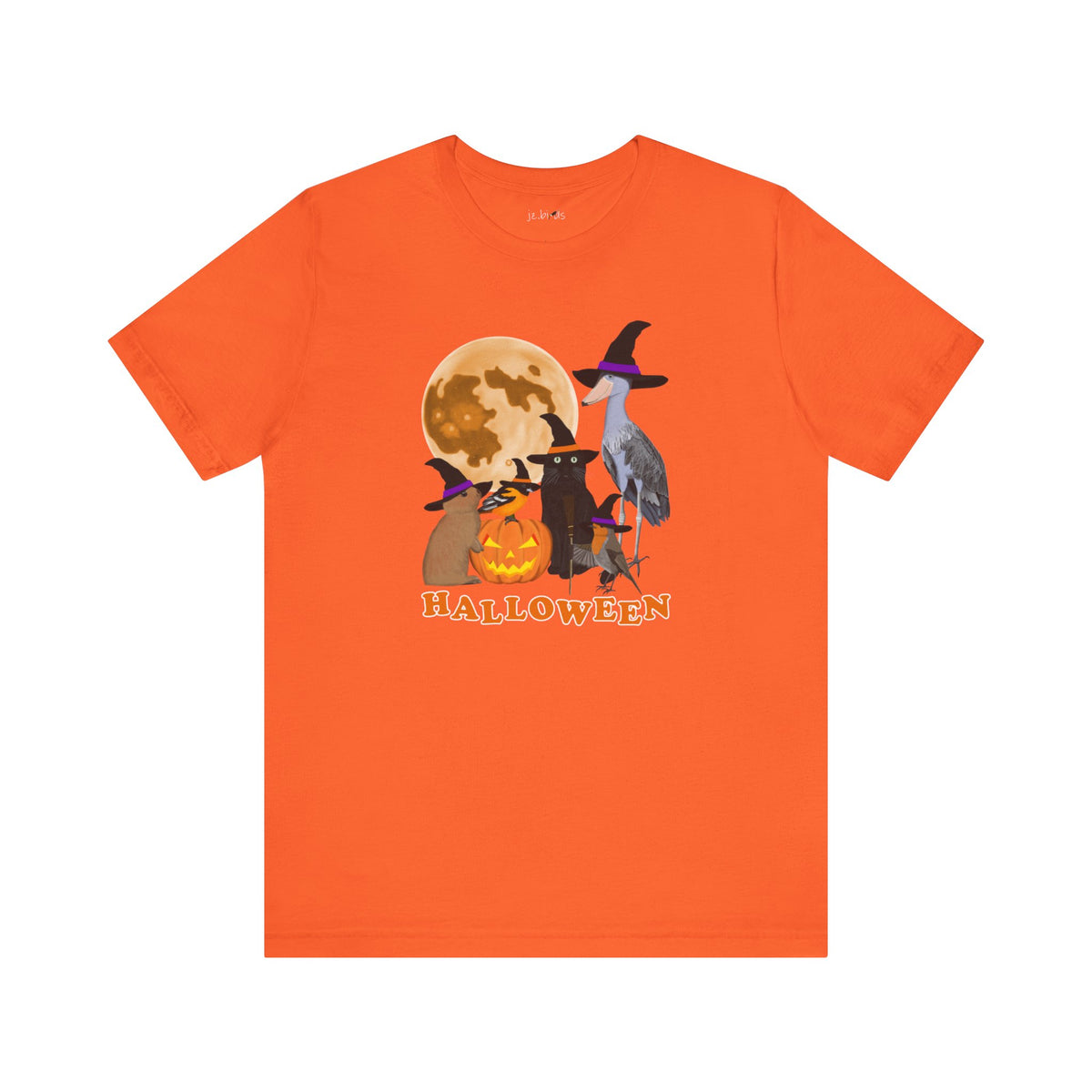 Baltimore Oriole, Shoebill and Robin T-Shirt in Asphalt