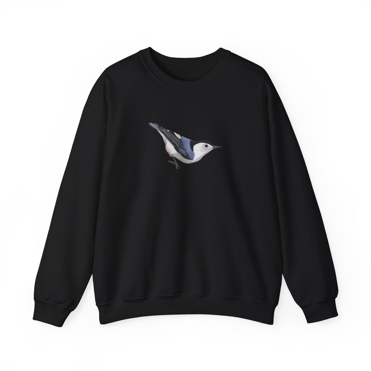 Nuthatch Bird Watcher Biologist Crewneck Sweatshirt