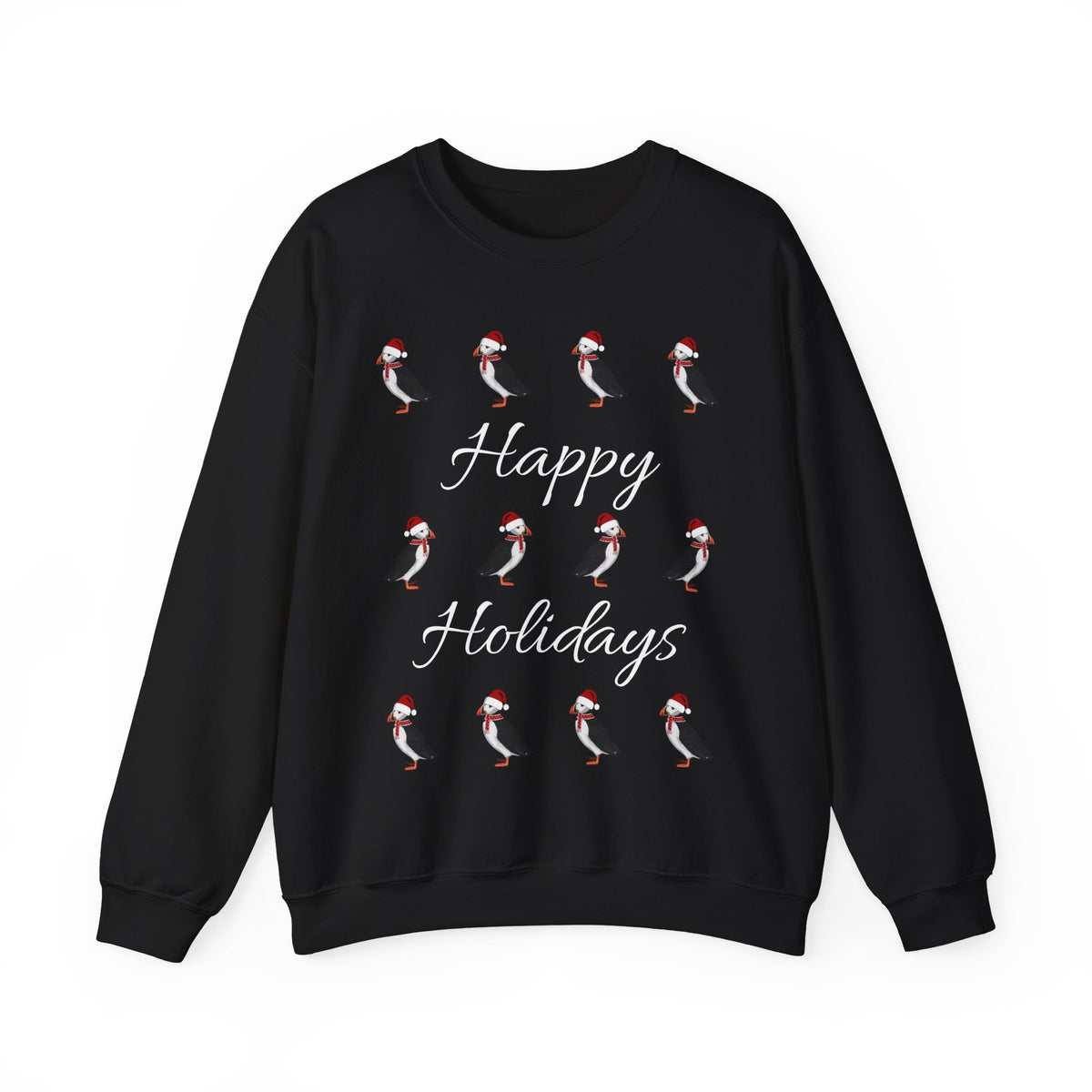 Puffin Sweatshirt – christmas and bird style