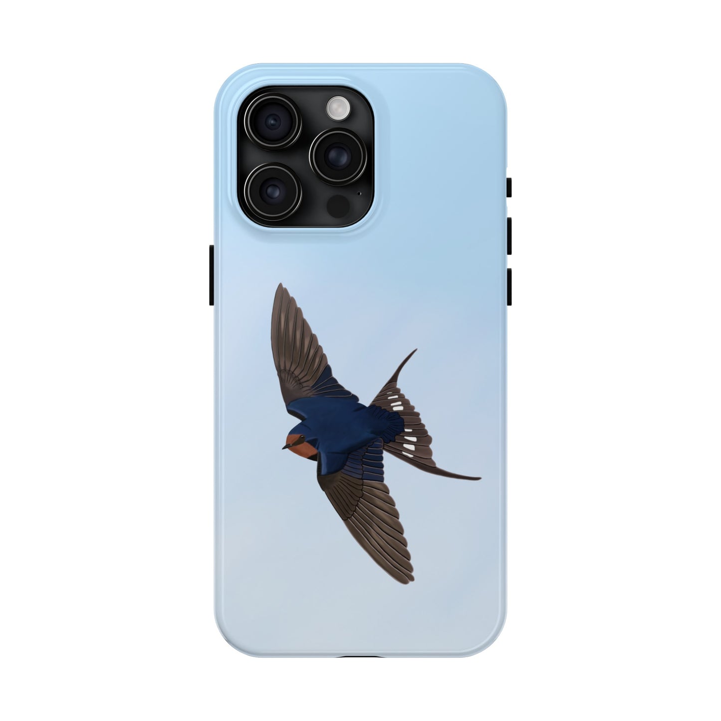 Barn Swallow Bird Art Tough Phone Case
