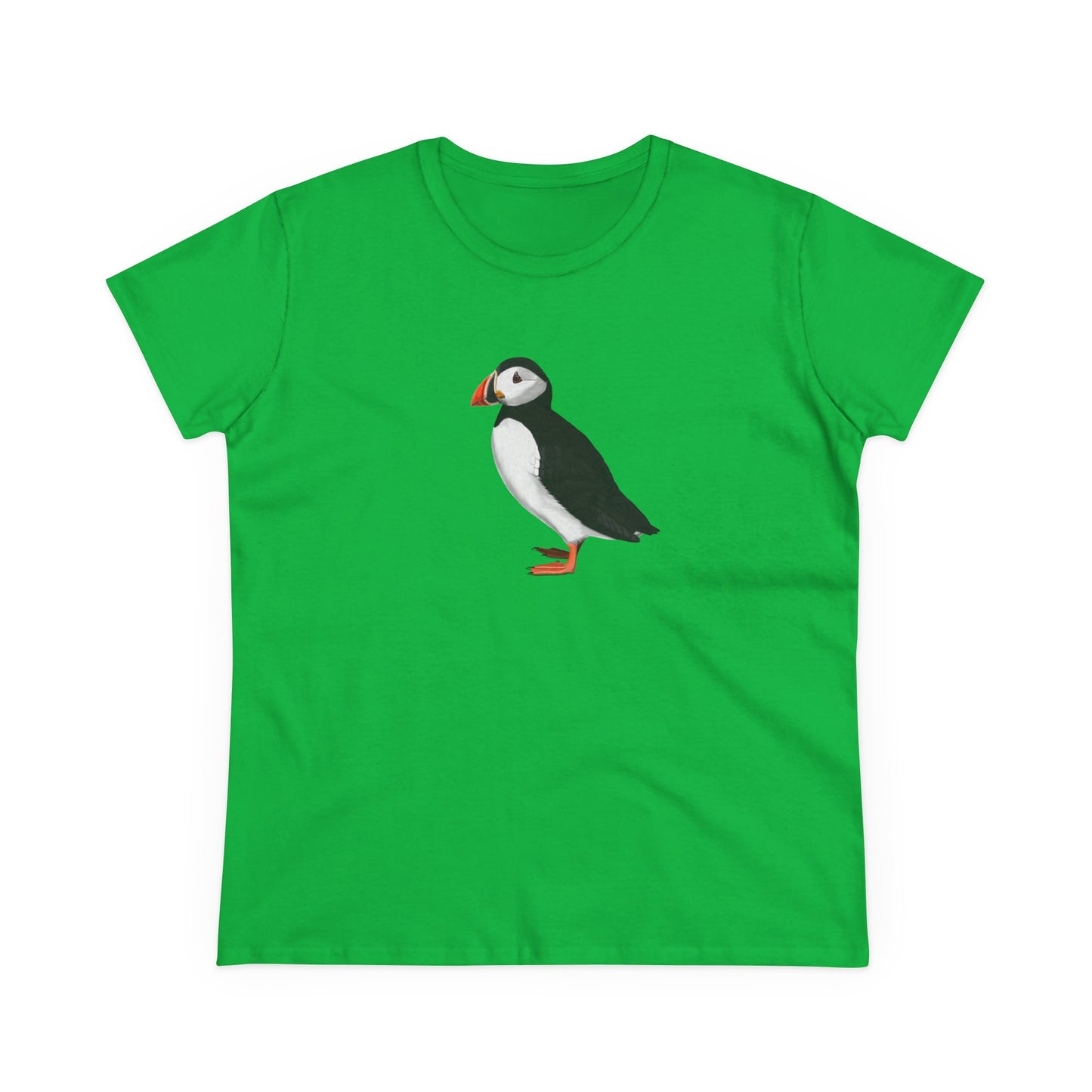 Puffin Bird Design for Birdwatchers and Bird Lovers Women's T-Shirt
