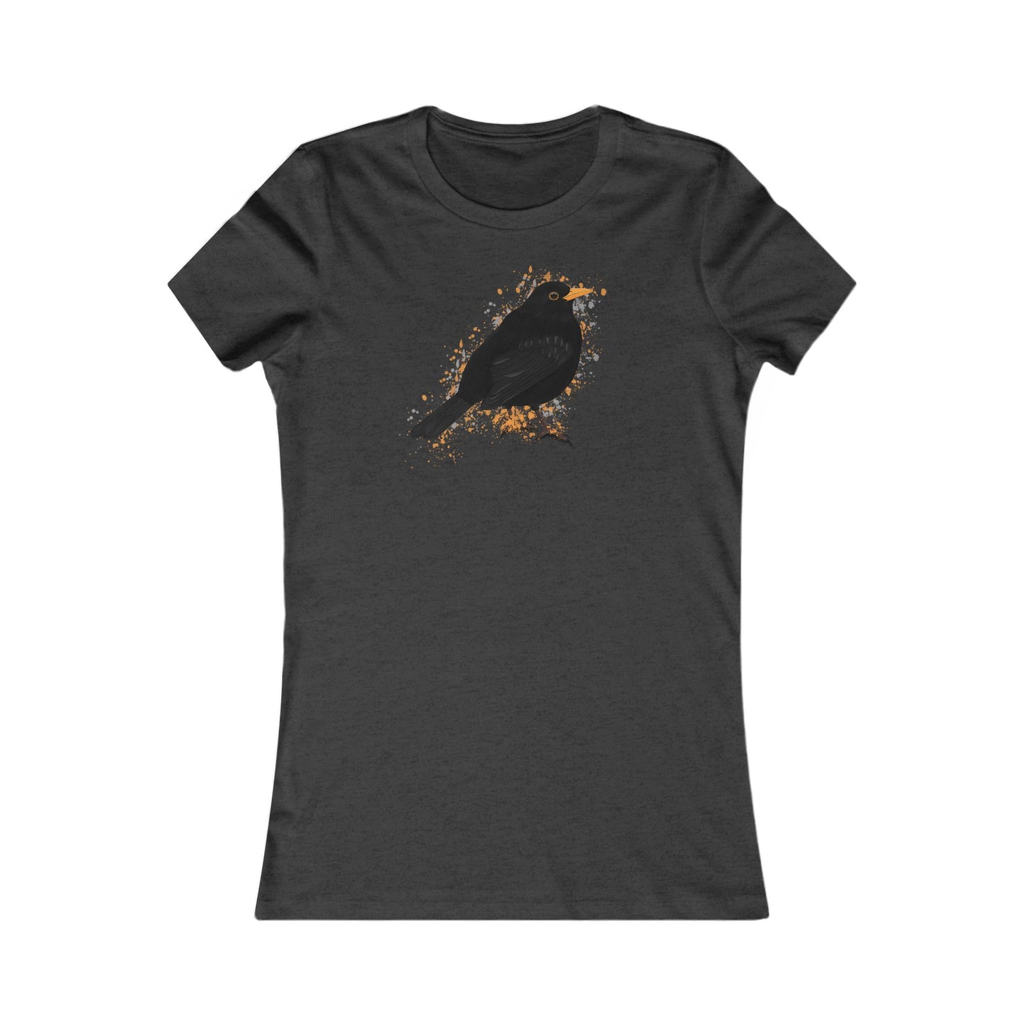 Amsel Vogel Frauen T-Shirt für Vogelfreundinnen
