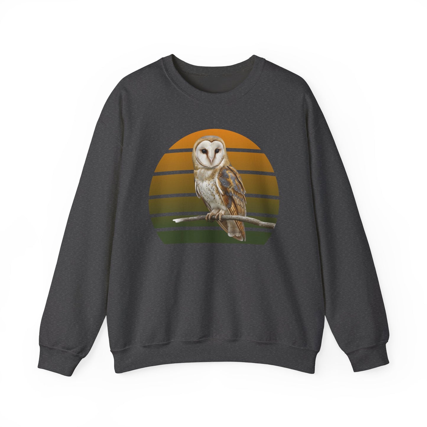 Barn Owl Sweatshirt | Bird Watcher Crewneck | Unisex Songbird Gift for Bird Lovers