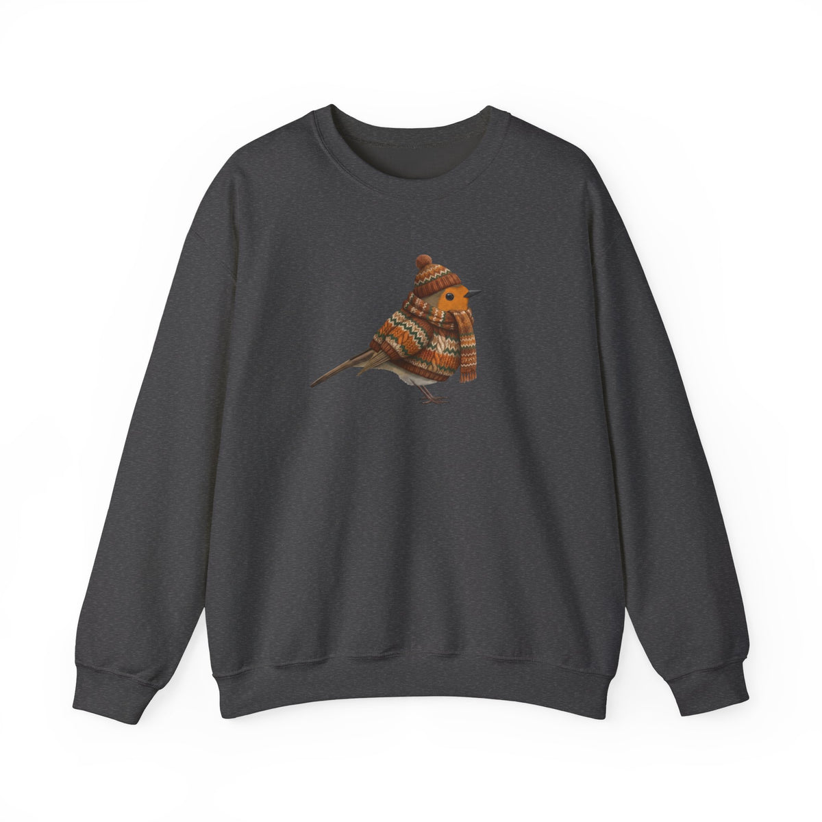 Robin Cozy Sweatshirt on Animal Lover Gift background