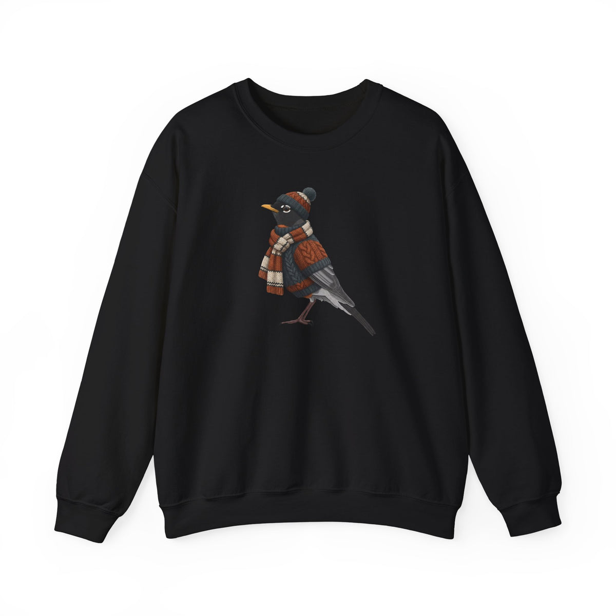 American Robin Cozy Sweatshirt – Animal Lover Gift, Avian Enthusiast