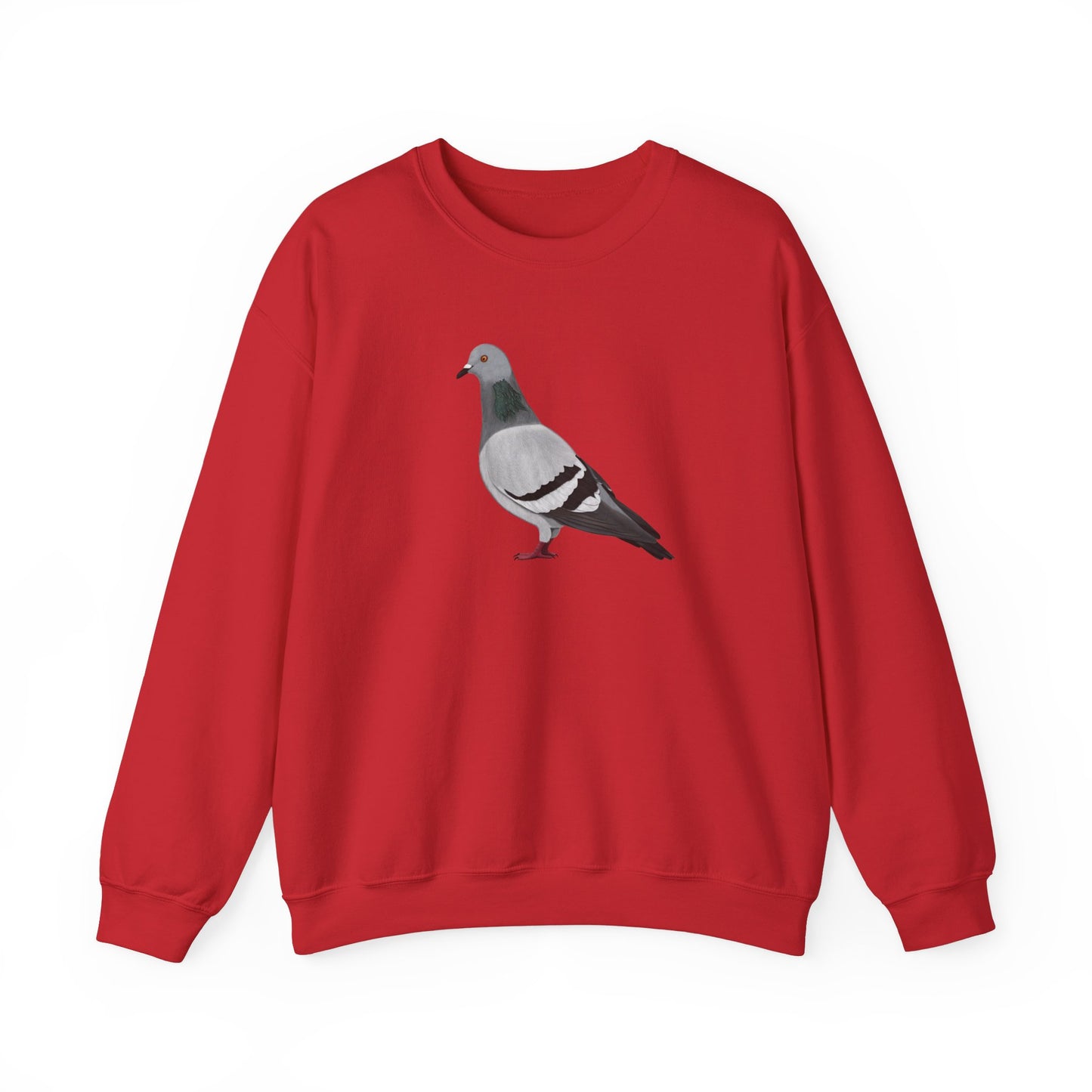 Pigeon Bird Watcher Biologist Crewneck Sweatshirt – Crew neck,