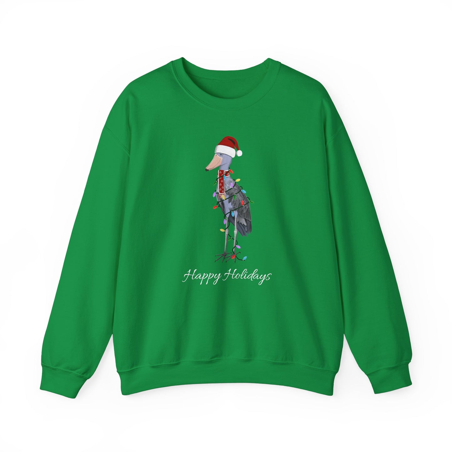 Shoebill Sweatshirt in Forest Green