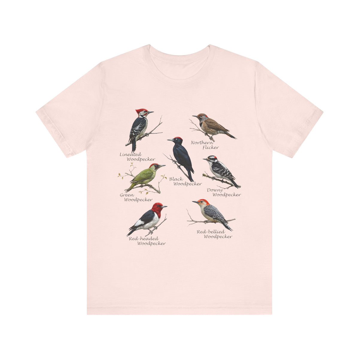 Woodpecker T-Shirt – bird lover tshirt