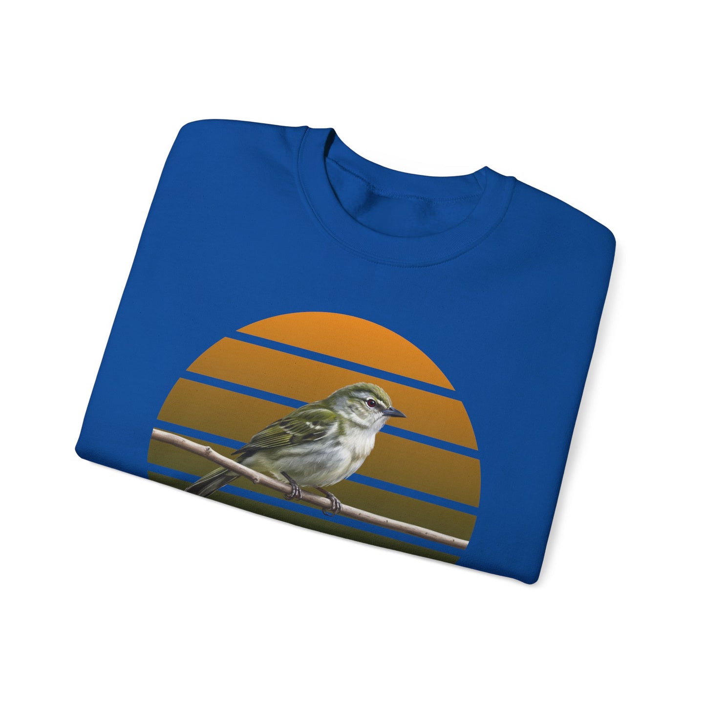 Red-Eyed Vireo Sweatshirt | Songbird Crewneck | Unique Birder Gift | Unisex Wildlife Pullover