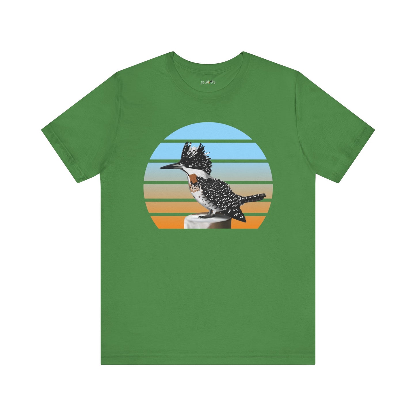 Crested Kingfisher Birdwatcher Bird T-Shirt