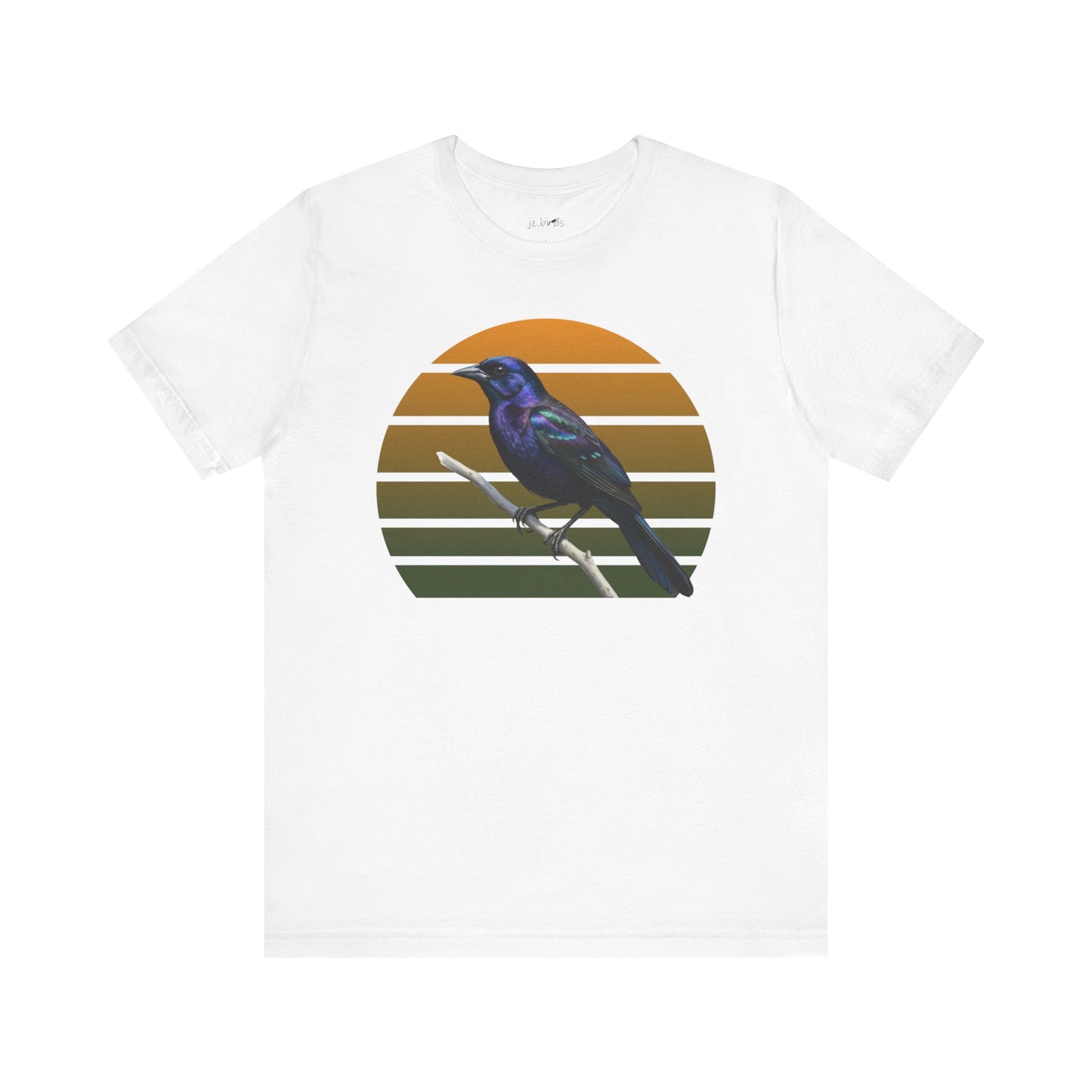 Grackle T-Shirt | Unisex Retail Fit Bird Lover Tee | Wildlife Birder Gift