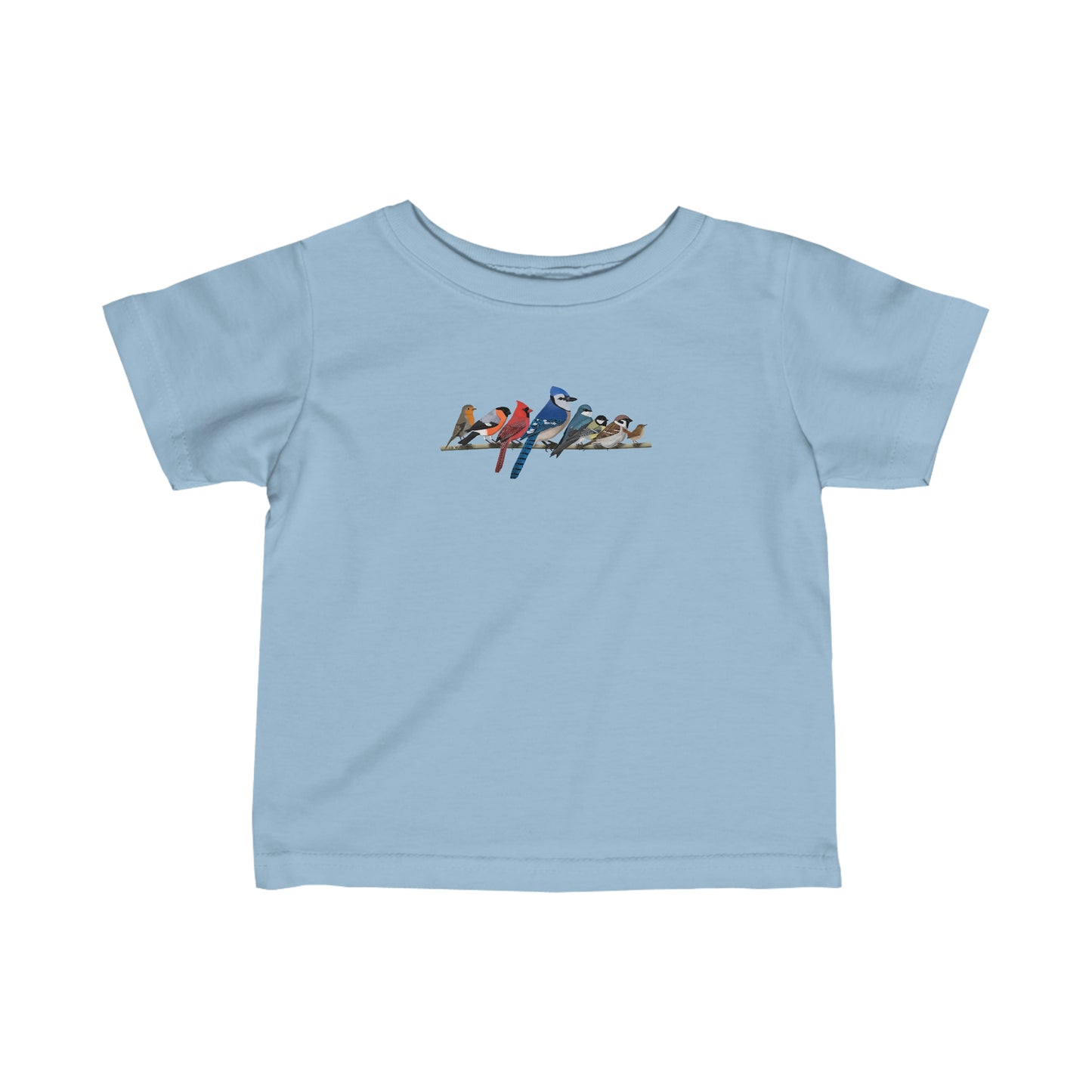 Garden Birds Baby & Toddler Fine Jersey Tee