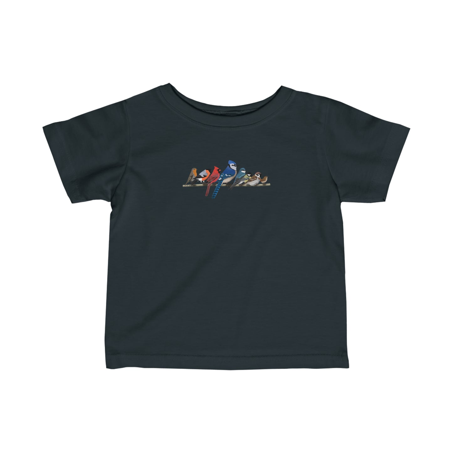 Garden Birds Baby & Toddler Fine Jersey Tee - jz.birds