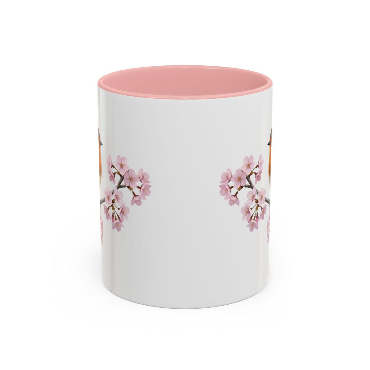 Rotkehlchen Tasse – Accent Coffee Mug, Birds Design