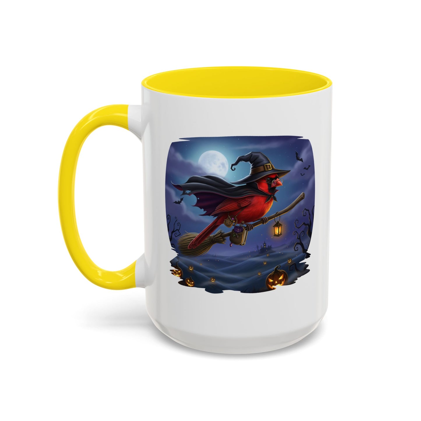 Cardinal Halloween Bird Mug - Perfect for Spooky Season