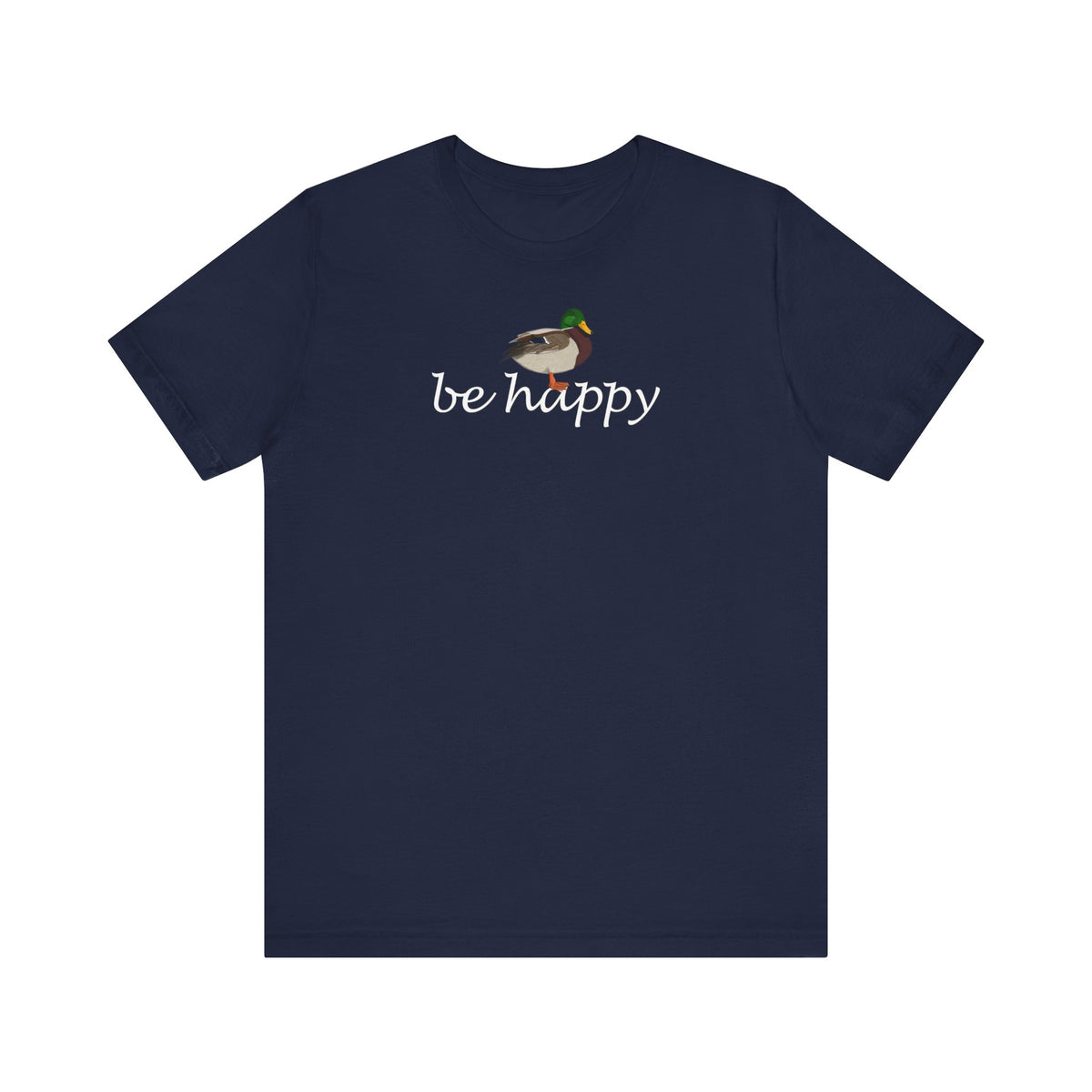 Ente Be Happy T-Shirt in Black