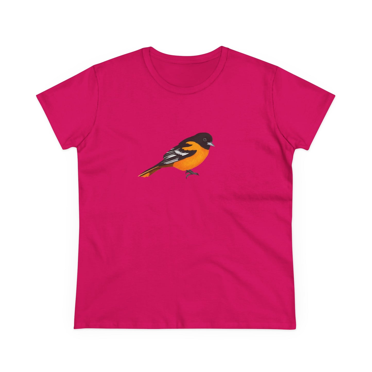 Baltimore Oriole Bird Design for Birdwatchers and Bird Lovers Women's T-Shirt