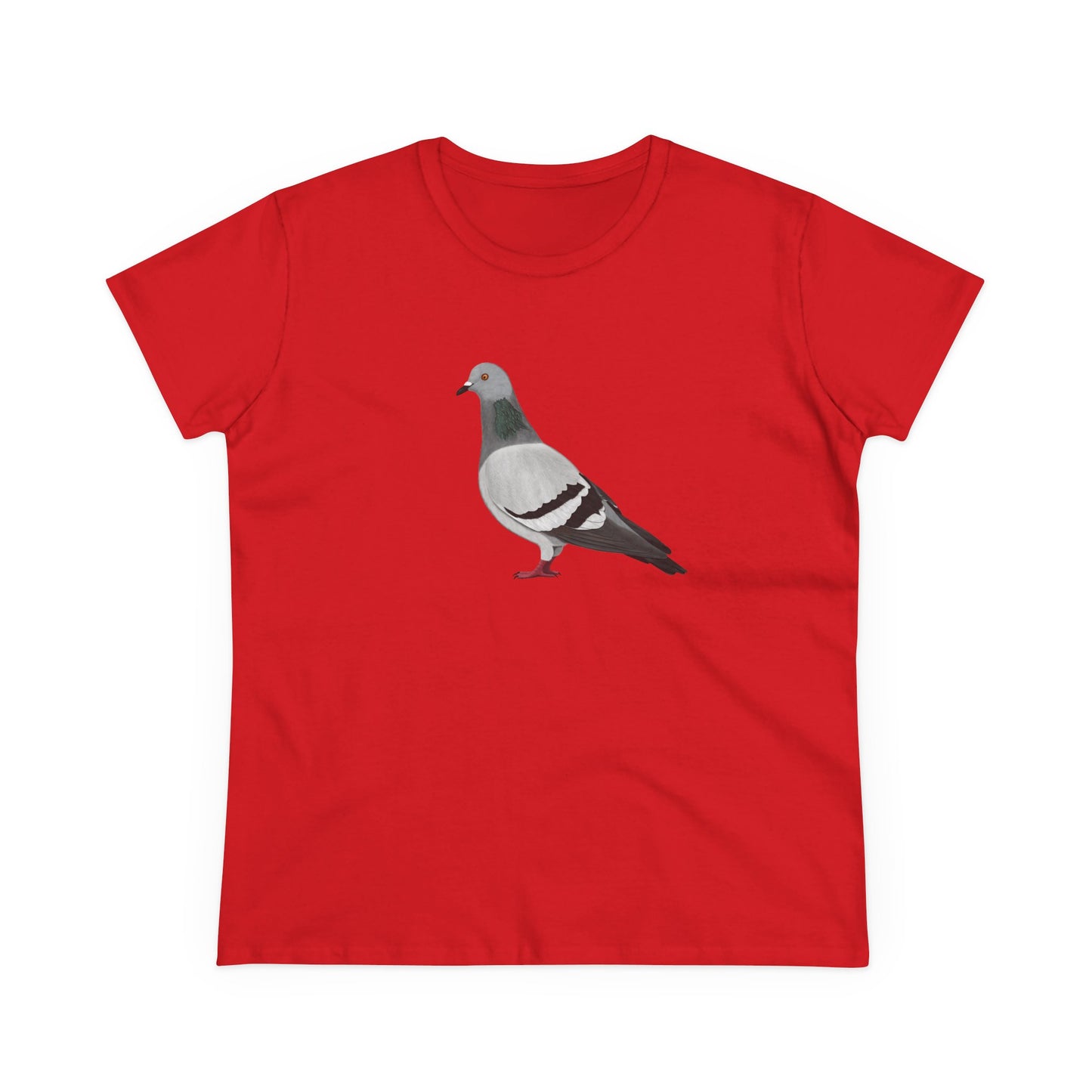 Pigeon Bird Design for Birdwatchers and Bird Lovers Women's T-Shirt