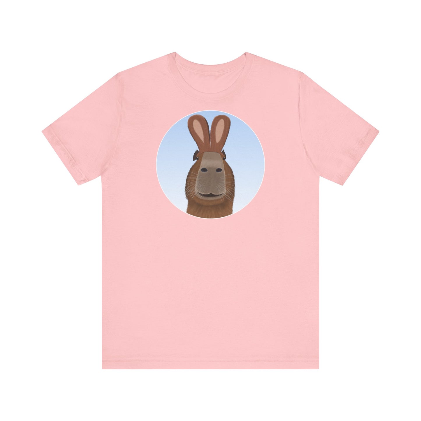 Capybara mit Hasenohren Lustiges Kaninchen T-Shirt