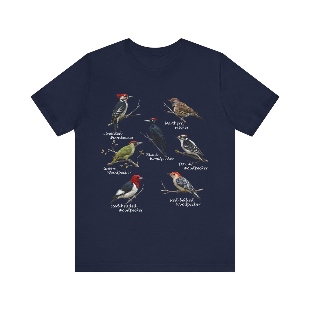 Woodpecker T-Shirt – bird lover and tshirt style