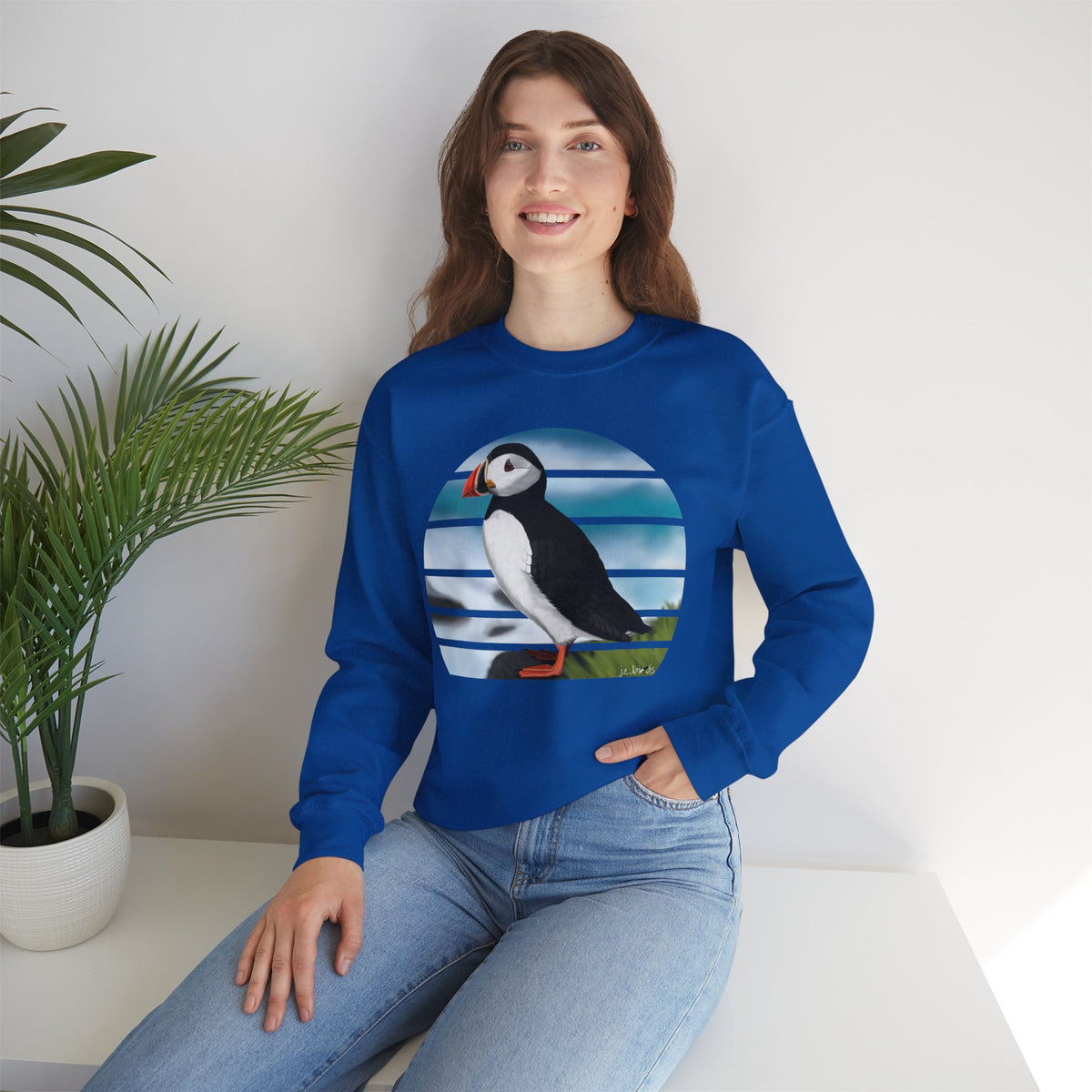Puffin Birdlover Ornithologist Bird Sweatshirt