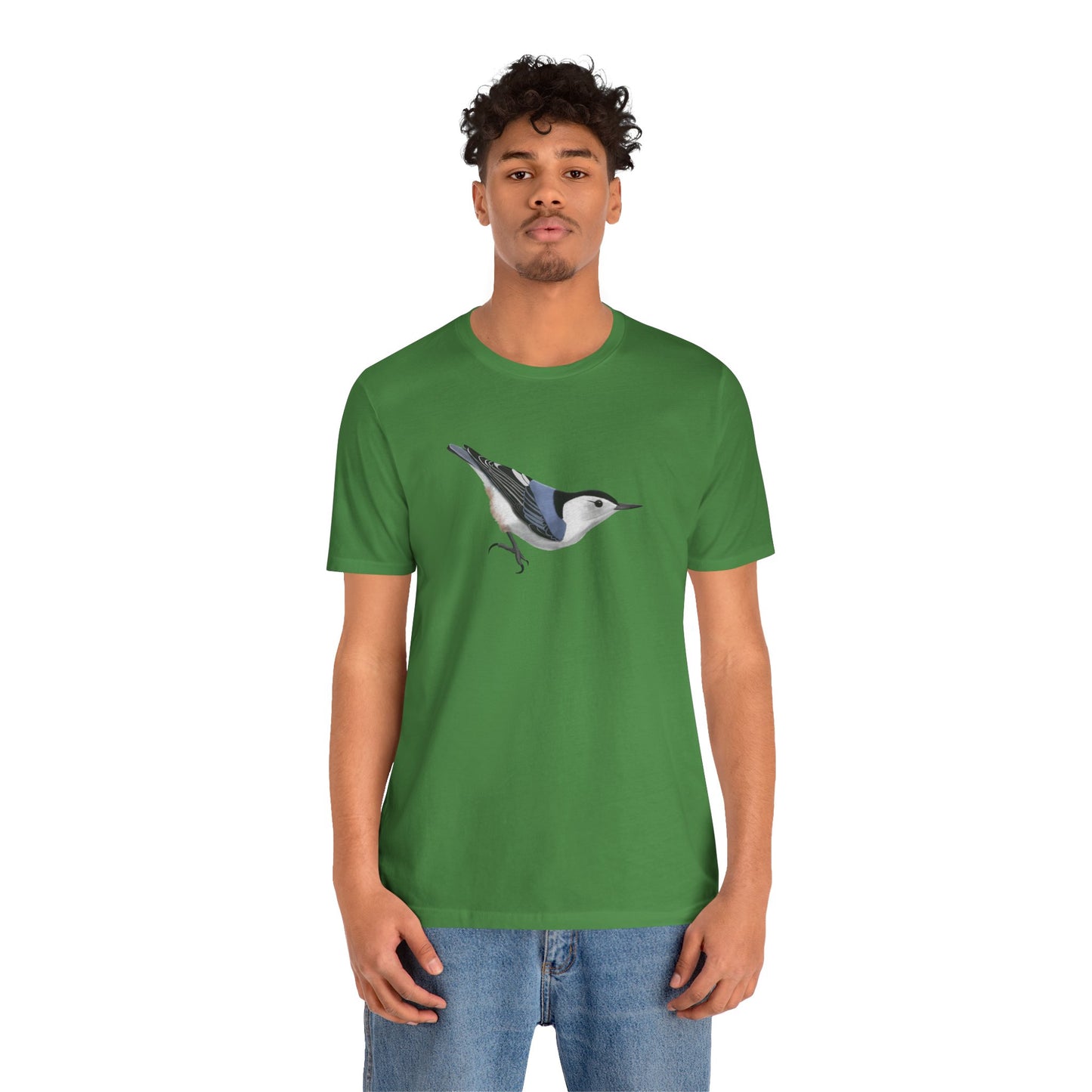 White Breasted Nuthatch Birding & Birdwatching Bird T-Shirt