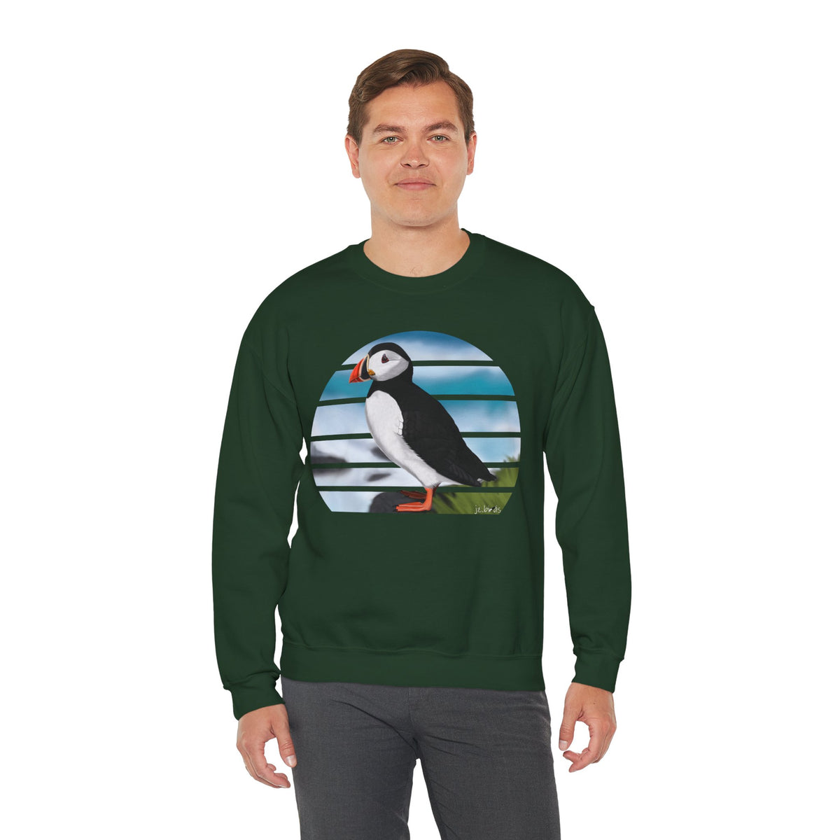 Puffin Birdlover Ornithologist Bird Sweatshirt