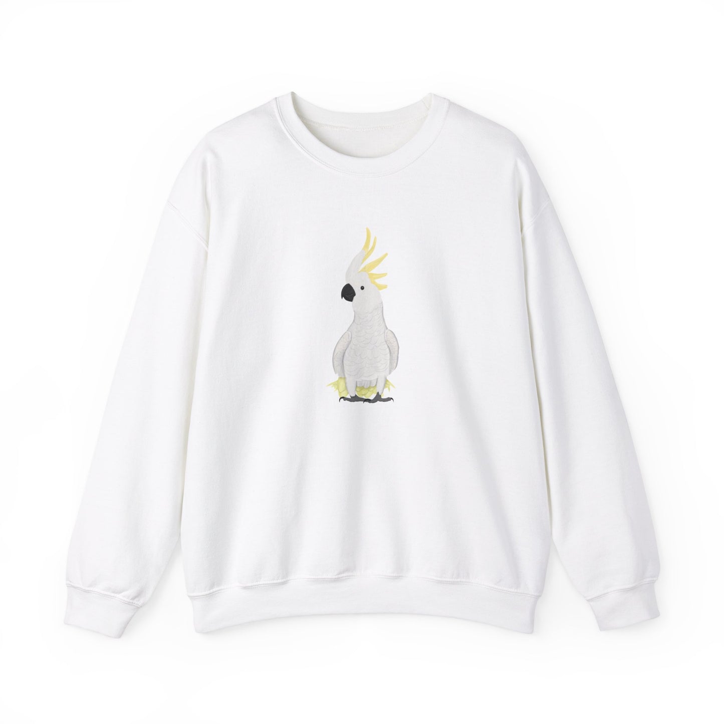 Cockatoo Sweatshirt – Crew neck, DTG