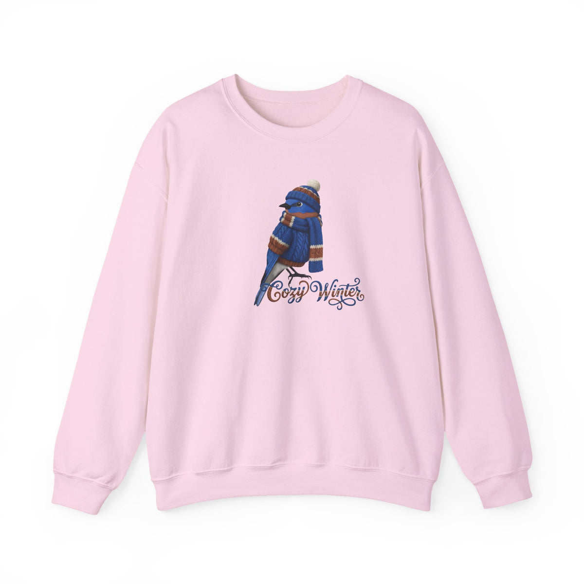 Bluebird Cozy Sweatshirt – Animal Lover Gift and Avian Enthusiast style
