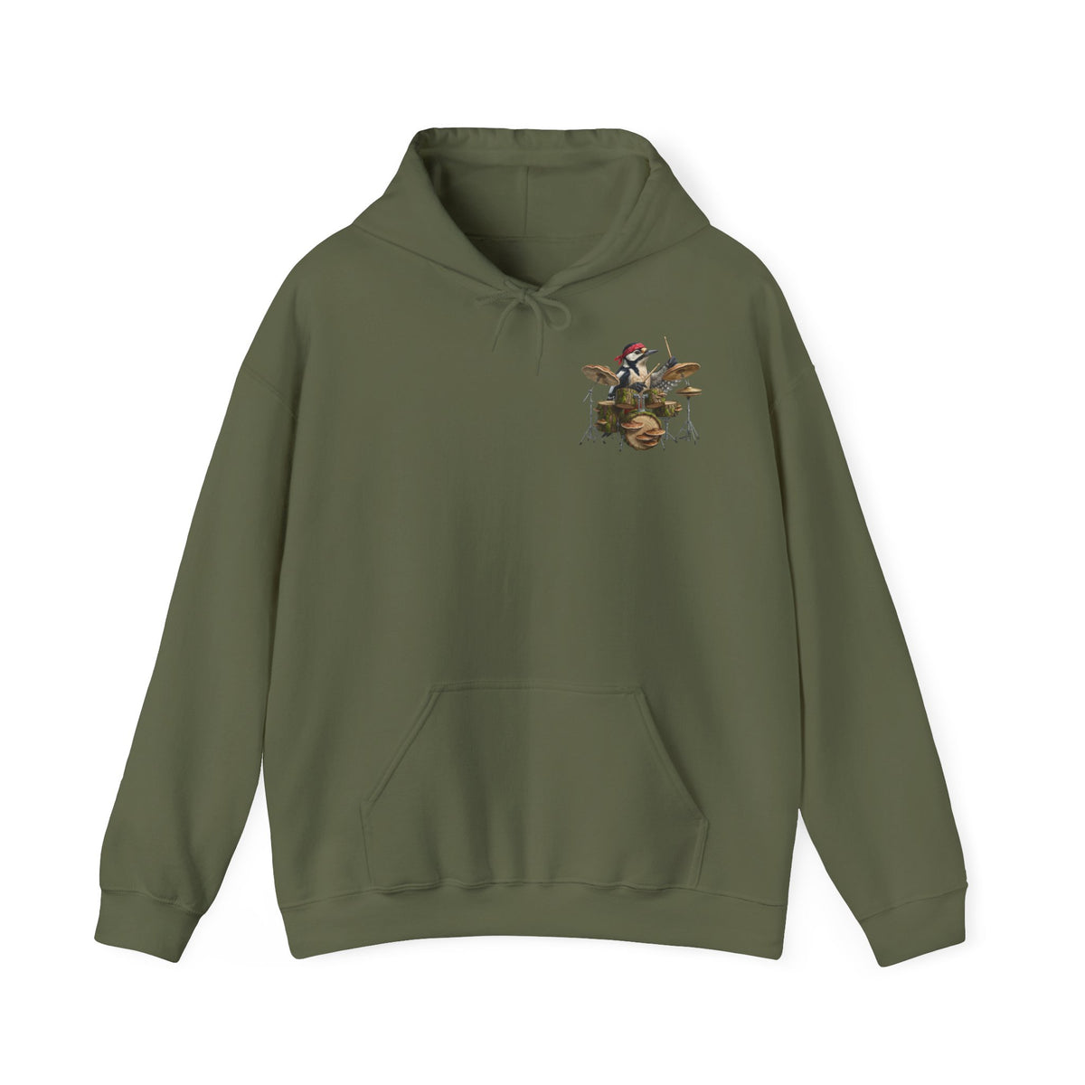 Specht Kapuzenpullover in Sand