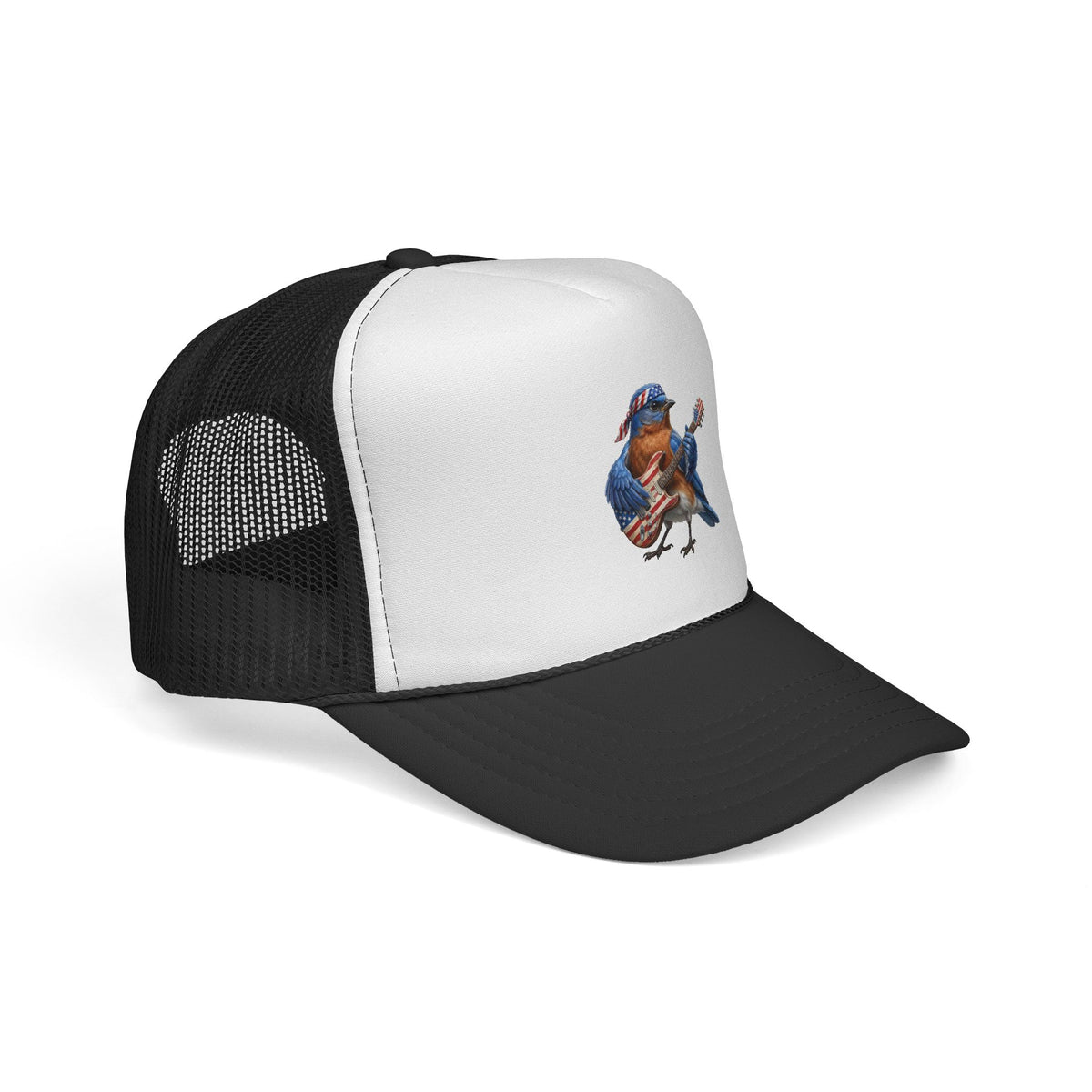 The Bassbird "Deep Groove" Trucker Cap – Bassist Edition - Backyard Birds Hats – animal and style