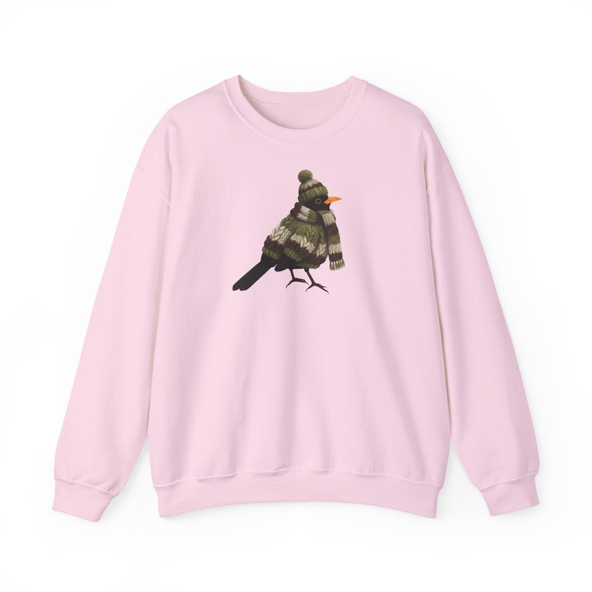 Amsel Sweatshirt Vogelmotiv – Animal Graphic Tee und Casual Everyday Wear Stil