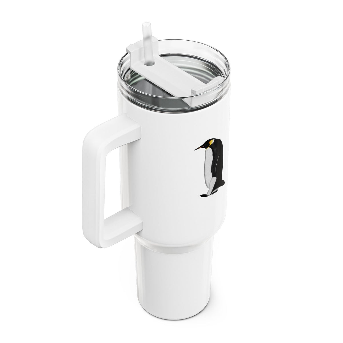 Pinguin Thermo-Tumbler 40oz (1,2L) – Edelstahl Isolierbecher für Vogelbeobachter – tumbler,
